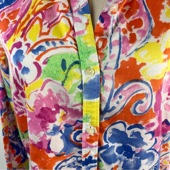 Ralph Lauren button down top - Picture 3 of 5